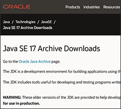 Java SE 17
