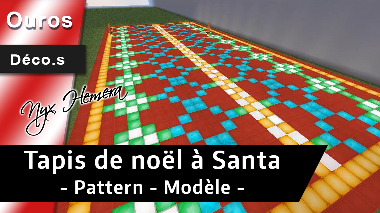 Ouros FR - DECOS - Tapis de noel  | Pattern - Modèles